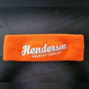 Unisex Bright Orange Headband